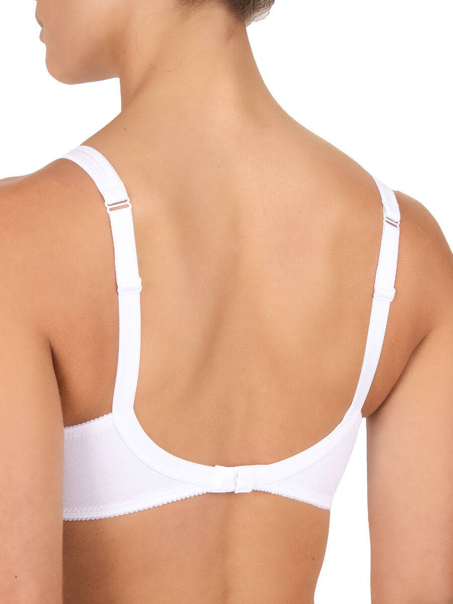 Ракурс 3. Классический бюстгальтер Felina 555 Цвет белый. Размеры от 75В до 100В