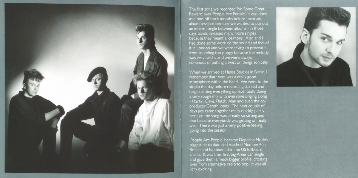 Depeche Mode "Some Great Reward" SACD+DVD / CD + DVD - Dave Gahan and DM