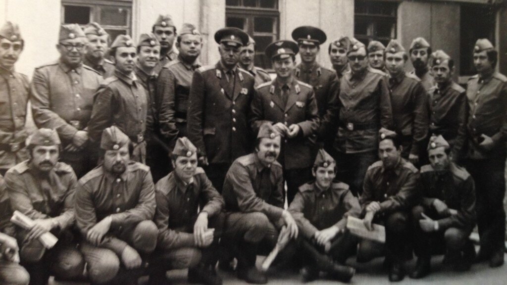 На сборах ОДЕССА  1978 год