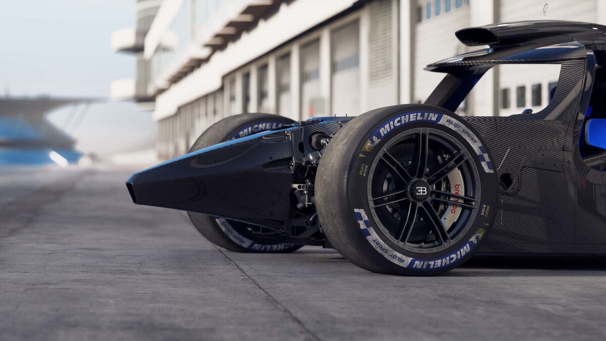 Bugatti представила свой новый гоночный проект - Bolide, который не просто трековая версия Chiron, а полностью самостоятельная разработкой.-2-3