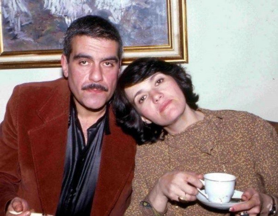 Сергей Довлатов с женой Еленой. Нью-Йорк, 1980-е годы.