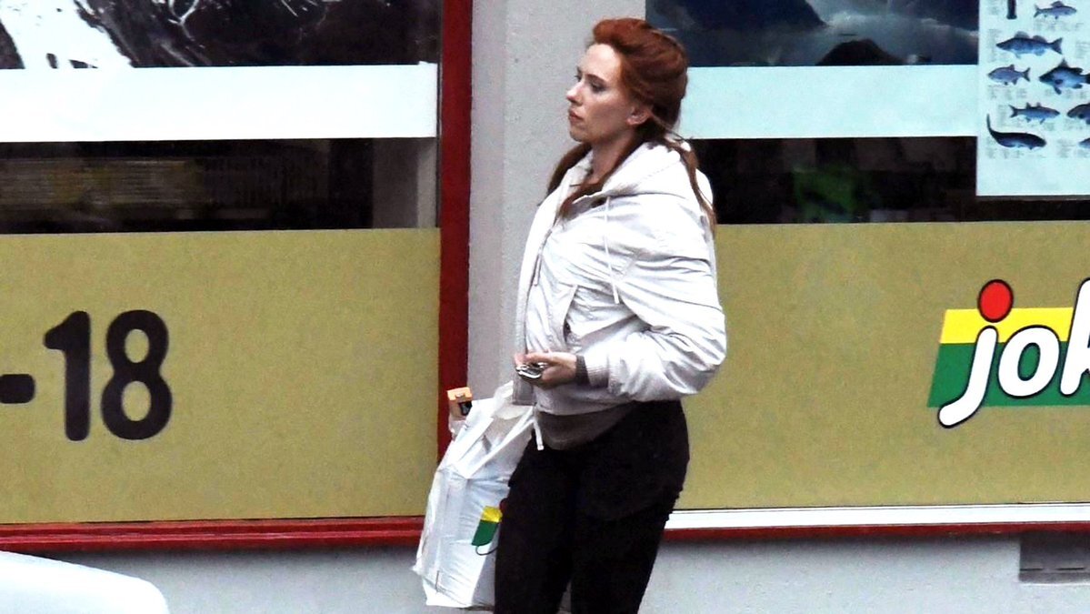 Кадр со съемок "Черной вдовы"