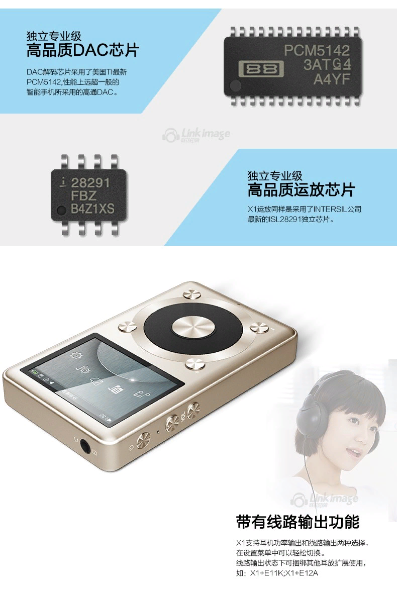 Внутренняя начинка hi-fi начального уровня, но по выходной мощности способна прокачать и наушники в 250 Ом.