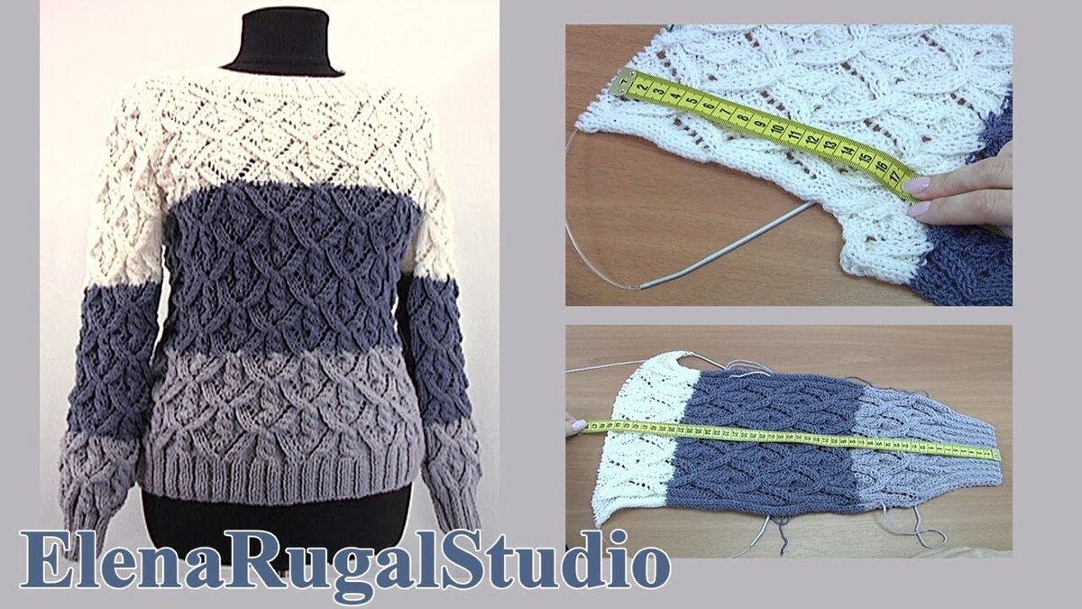 Женские пуловеры крючком с подробными описаниями и схемами