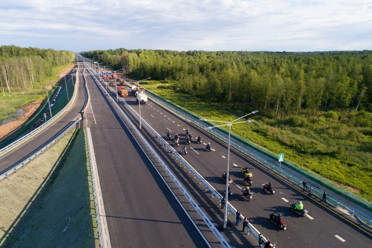 дорога москва питер