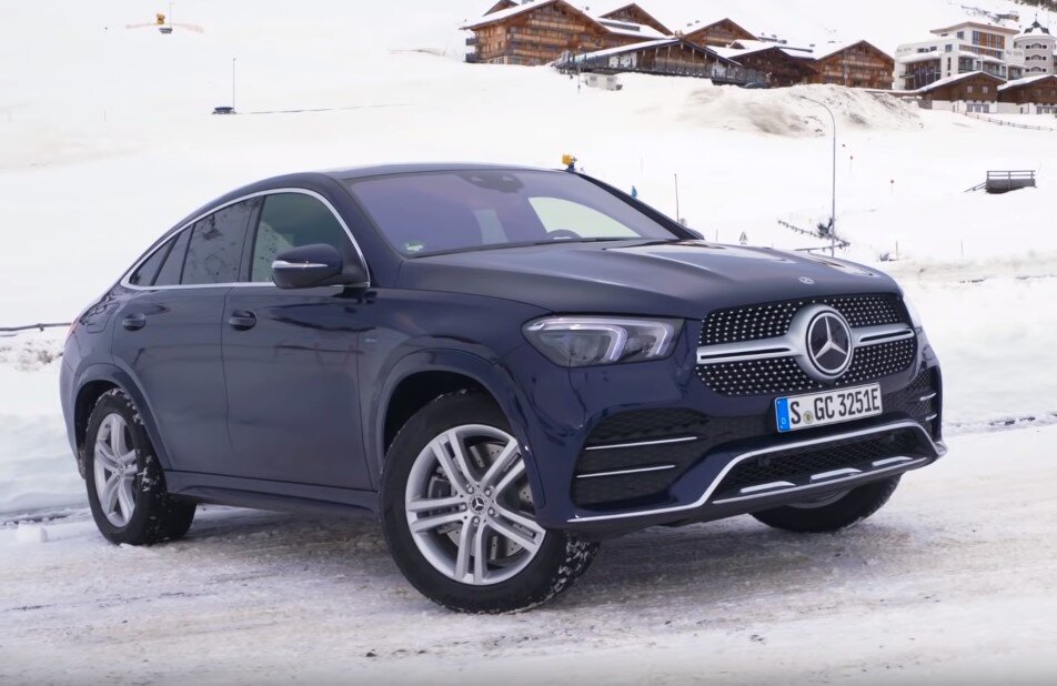 Mercedes-Benz GLE Coupe вид спереди