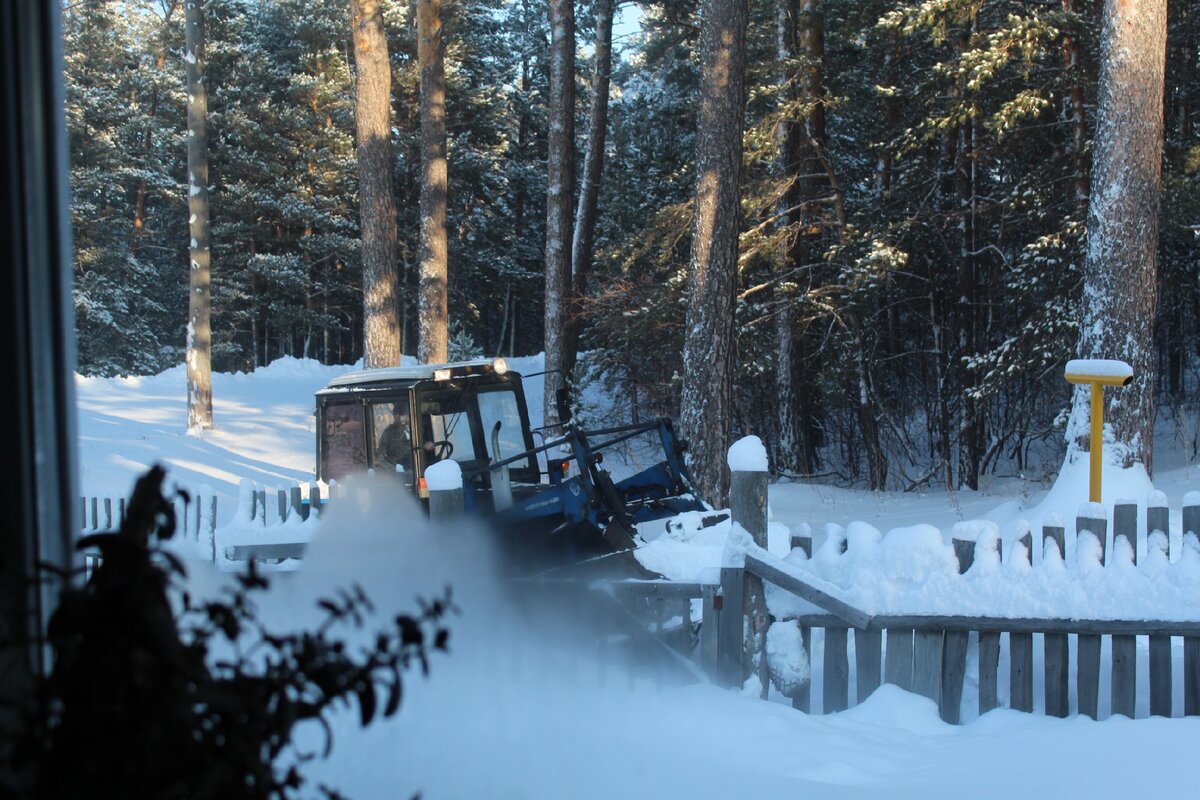 Трактор в помощь.