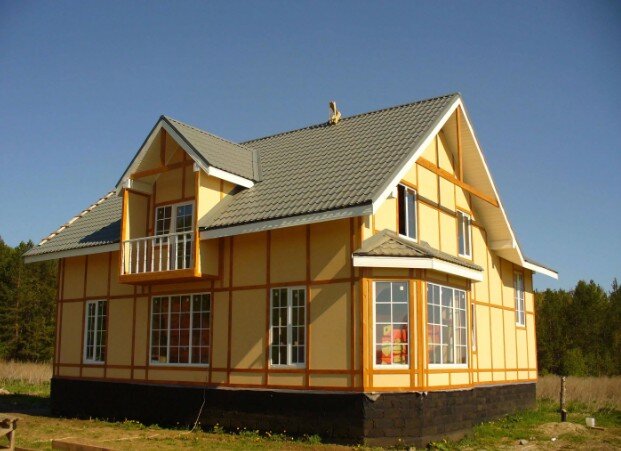 Типичный каркасный дом