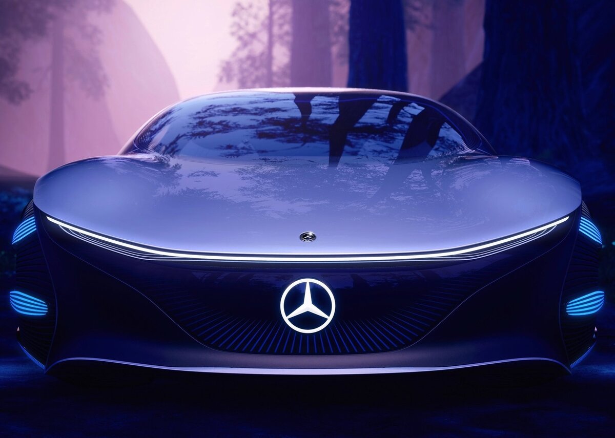 Mercedes-Benz Vision Avtr Concept (2020) | PlayCarShow | Дзен