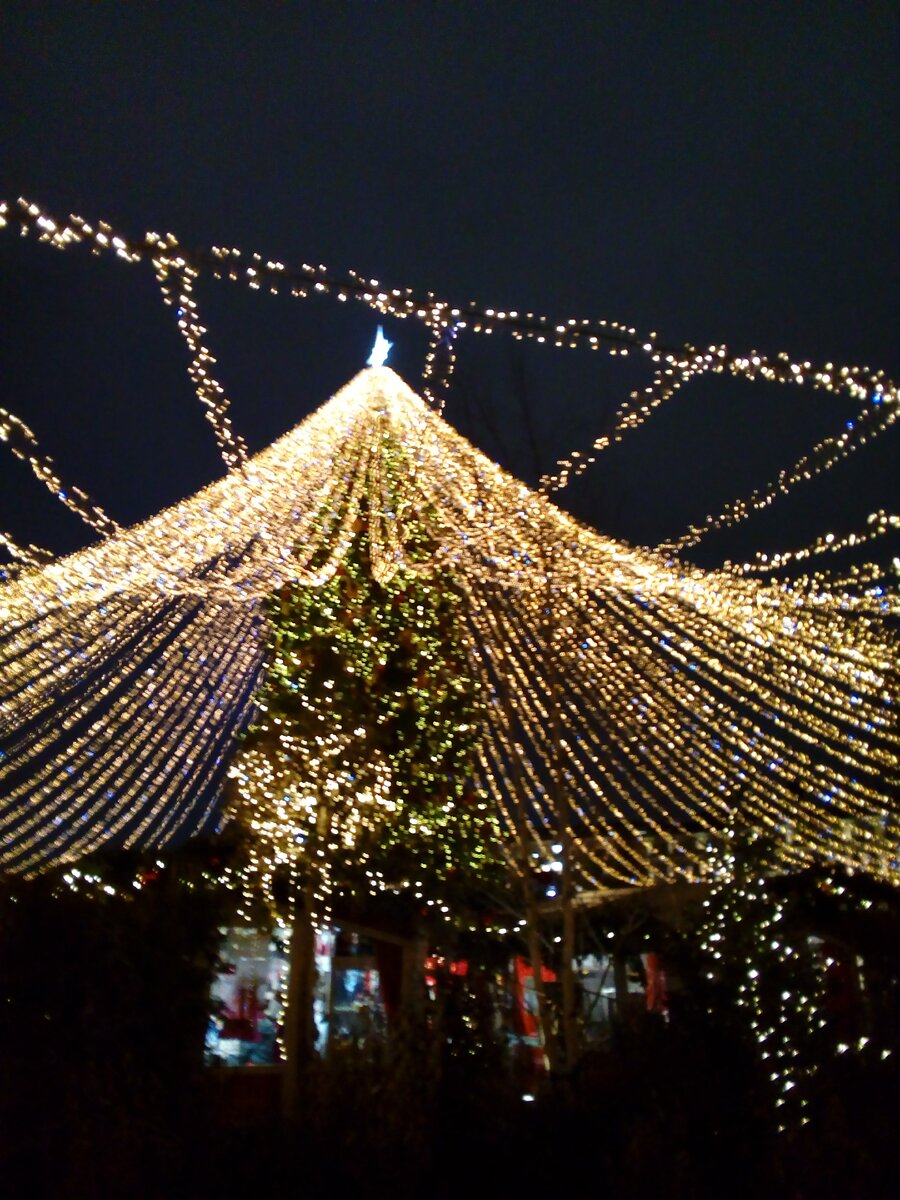 Москва. Рождественский фестиваль.