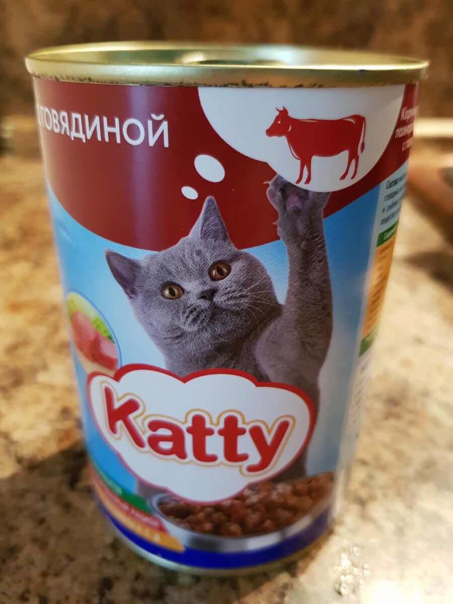 Корм Katty. Фото из личного архива