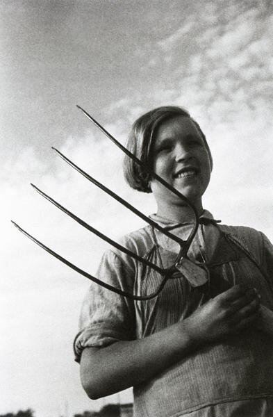 Молодая колхозница, 1931г
