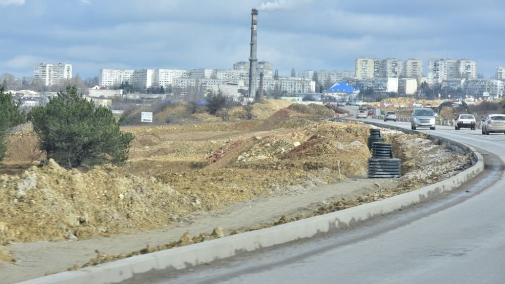 Камышовое шоссе рядом с будущим ОРЦХ. Фото: yandex.ru/images