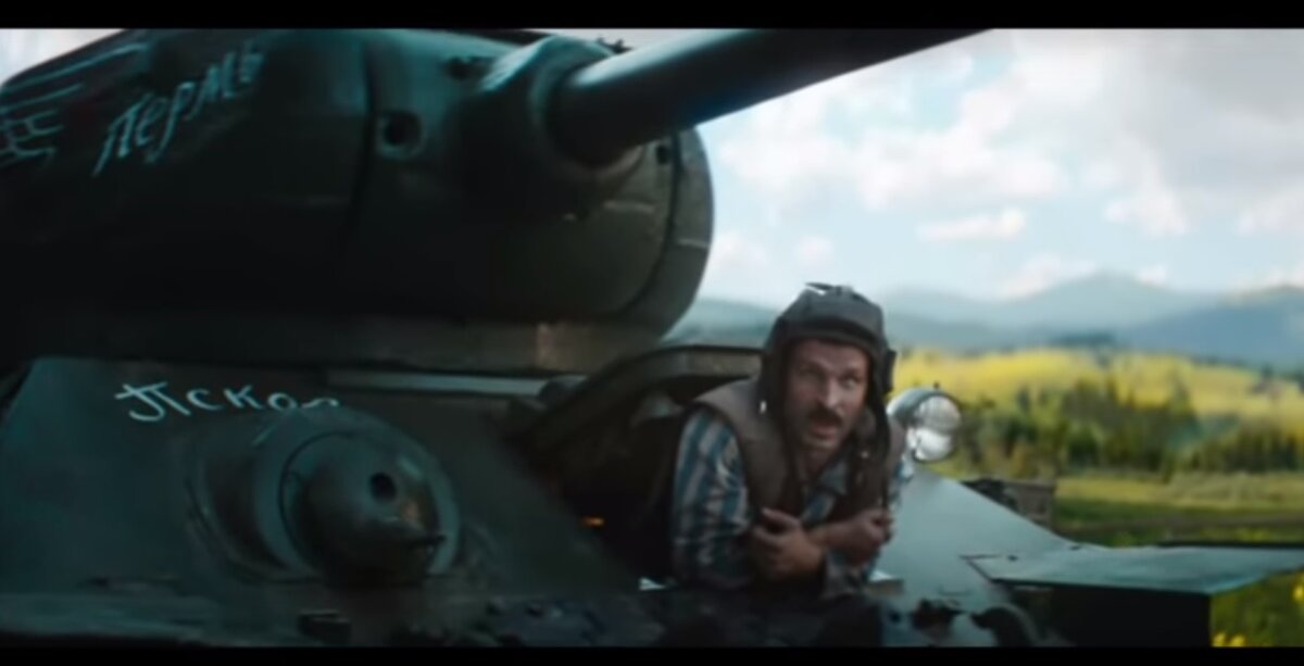 Скриншот кадра из к\ф "Т-34"