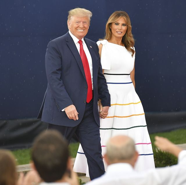 Мелания и Дональд Трамп. Наши дни.