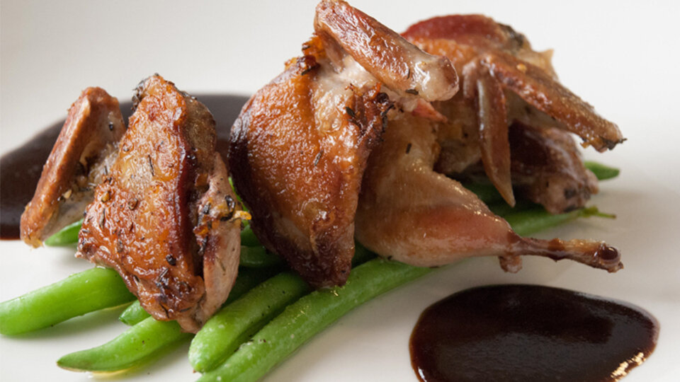 Перепела жаренные