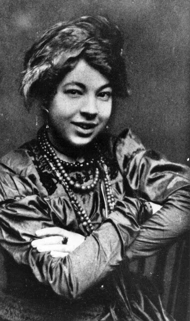 Памела Колман Смит. Фотопортрет. 