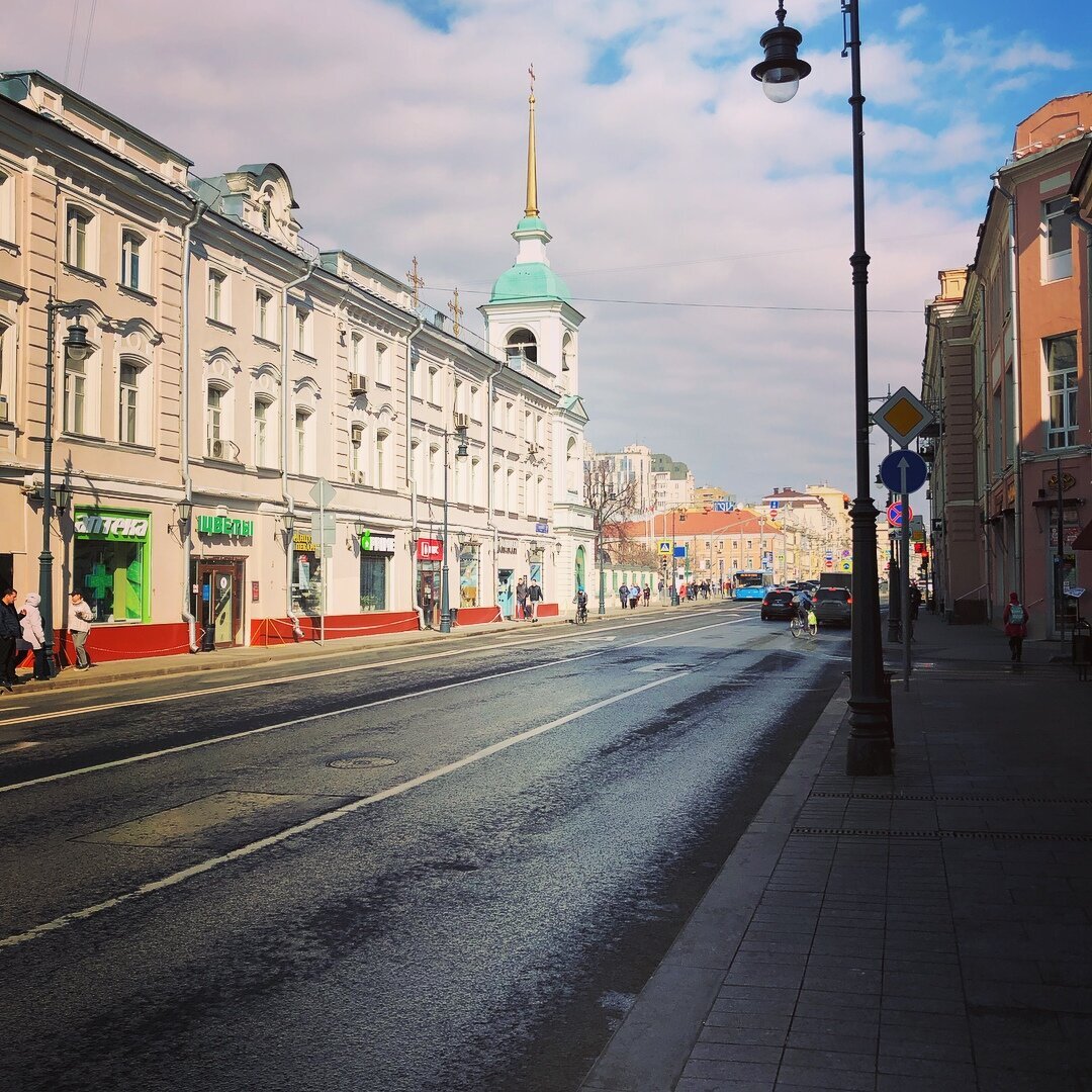 Сретенка улица москва фото