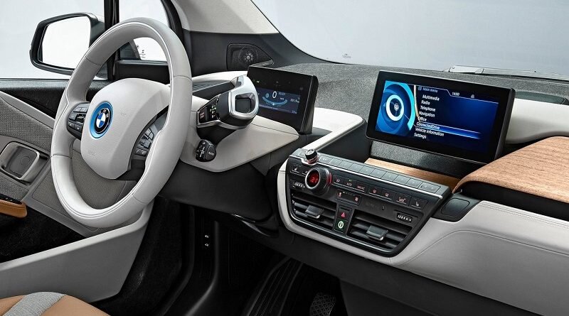 Интерьер салона BMW i3