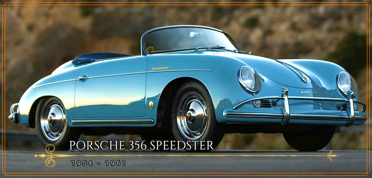 Porsche  356 Speedster. 1954-1961.