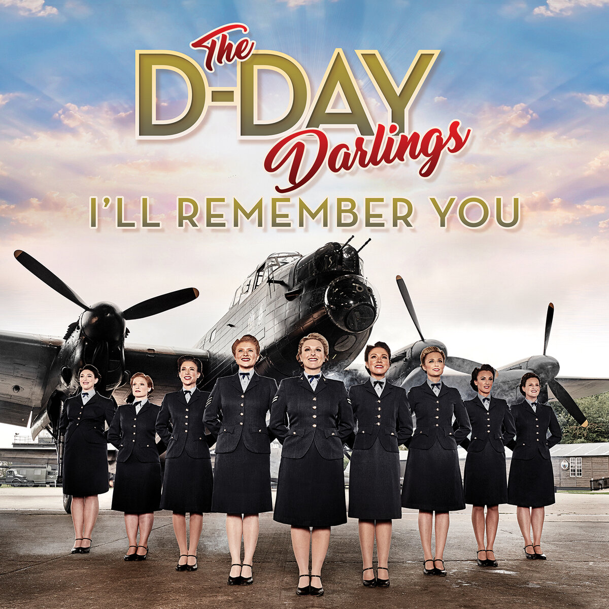 Обложка первого издания альбома The D-Day Darlings “I’ll Remember You” (2018)