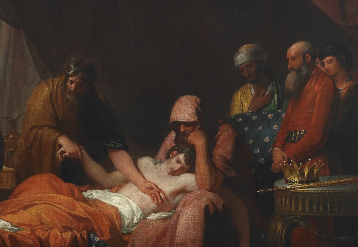 Болезнь Антиоха — Бенджамин Уэст (1738–1820) // Birmingham Museum of Art 