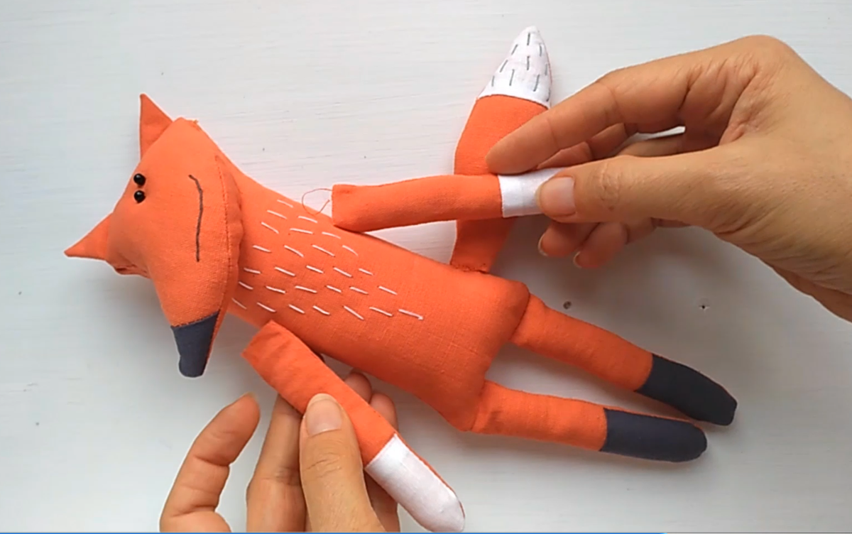 Как сшить лису? | Fox sewing pattern, Animal sewing patterns, Sewing toys