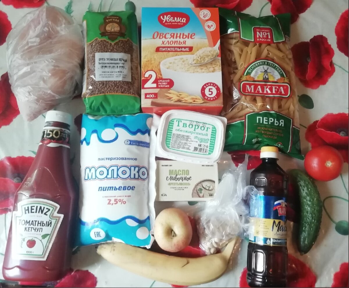 Так выглядит наш рацион. Дочитывайте до конца, здесь много полезной информации.