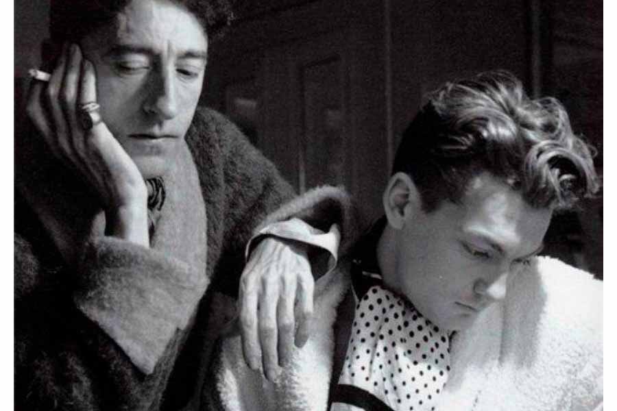 Жан Кокто и совсем юный Жан Маре // arzamas.academy