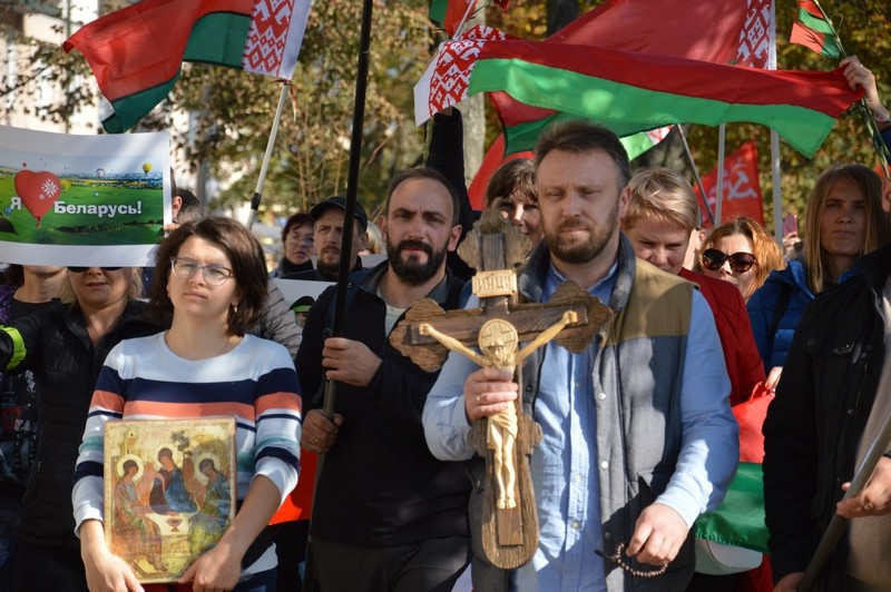 Марш сторонников А.Г.Лукашенко