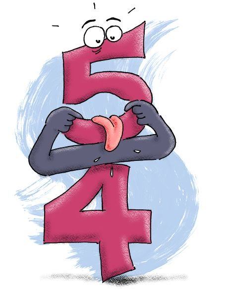 4 сосиски на 5  - 4/5, на картинке дробь 5/4 (это если бы 5 сосисок на 4-рых)