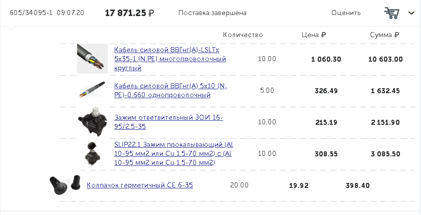 Приобрели материалы