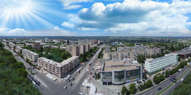 Мой родной город Луганск