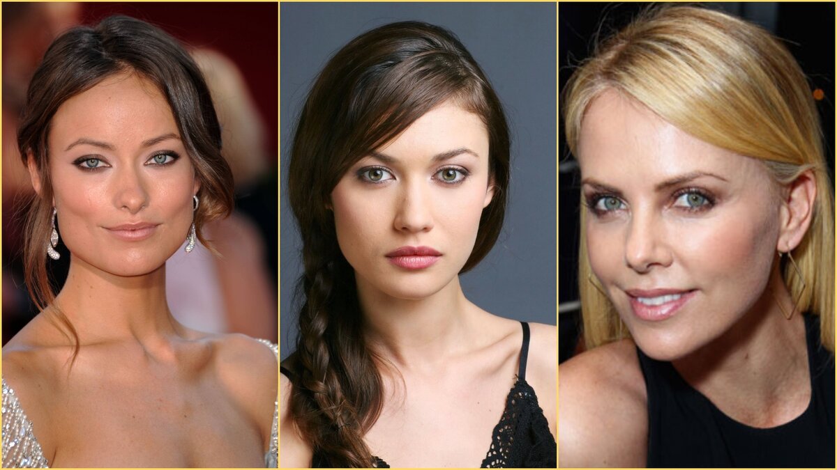 Оливия Уайлд, Ольга Куриленко, Шарлиз Терон. Фото: reddit.com, listal.com, shape.com