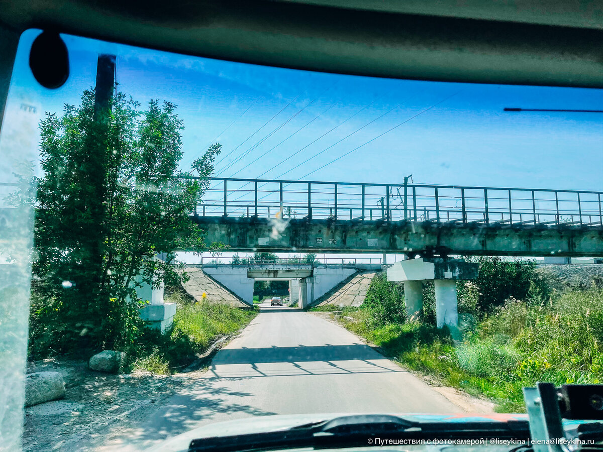 Единственная дорога в деревню Новокурьяново