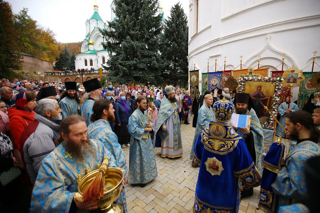 Славенск Лавра Славянск Святогорская