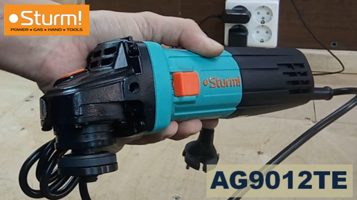 Углошлифовальная машина sturm ag9012te