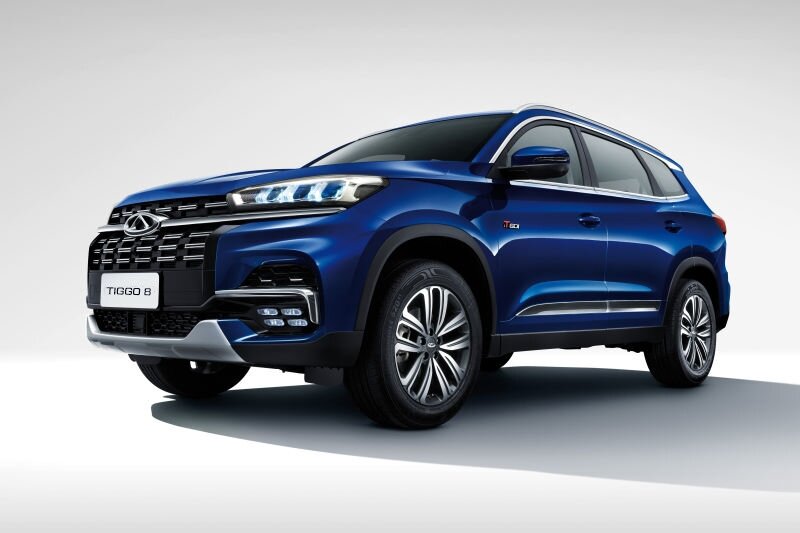 Обновленный Chery Tiggo 8 2022 модельного года. Фото здесь и далее предоставлены пресс-службой CHERY Россия для издания и канала CarzClub.ru
