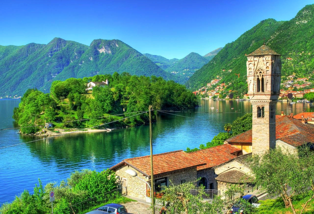 la Lombardia, il lago di Como. Уютно и по-домашнему. Фото из открытого источника