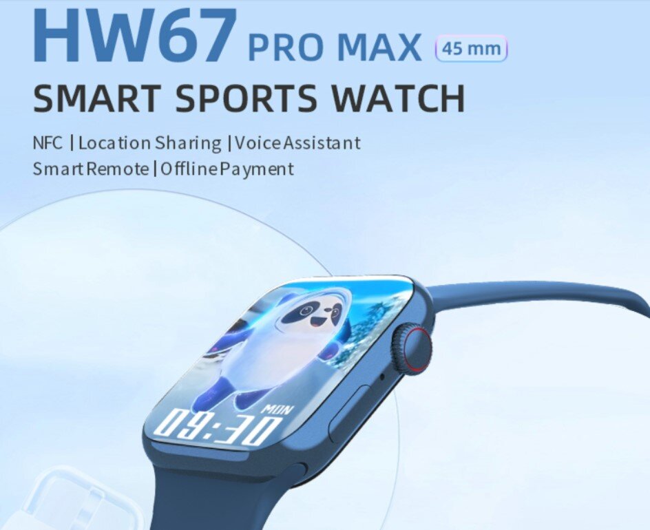 Умные часы hw9 pro max