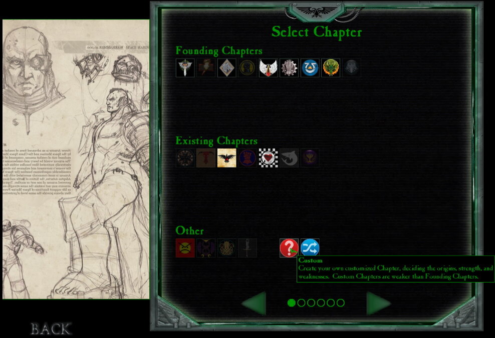 Выбор орденов не так уж и велик, не все первое основание готово. Благо, можно создать свой собственный.