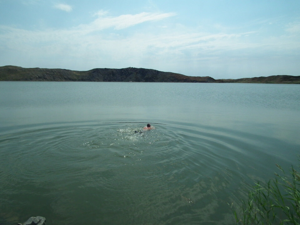 В Чагане и в наши дни купаются люди/ © drive2.ru