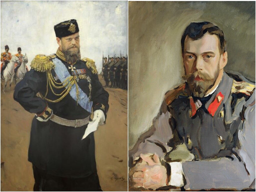 Даты правления николая ii. Серов портрет Николая II.