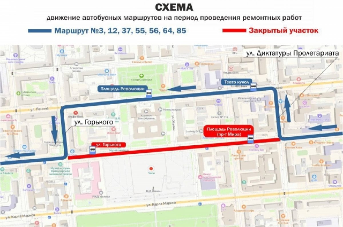    Временная схема движения.