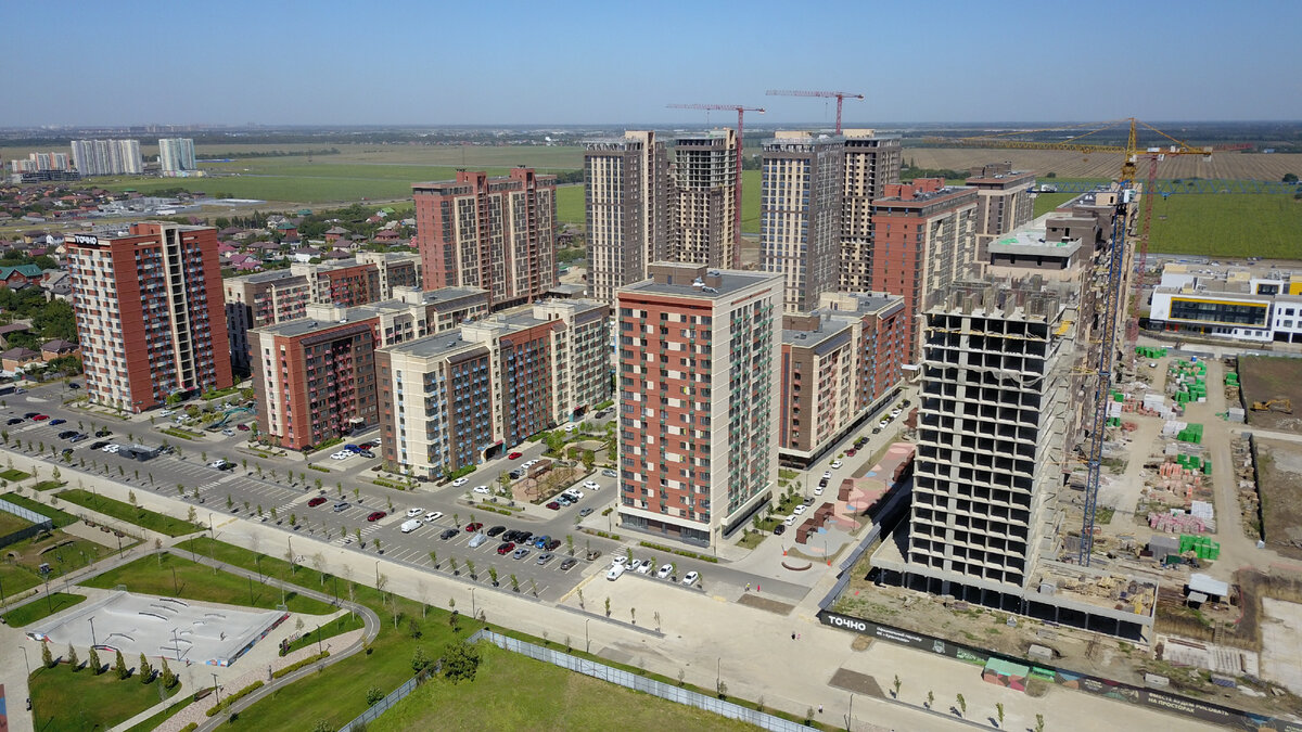 Фото автора. Объект ЖК "Родные просторы". Застройщик ГК "ТОЧНО". 2023 год.