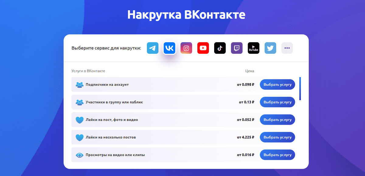 Накрутка пф москва. SMMCODE.