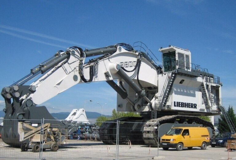 Liebherr r 9800 store bagger