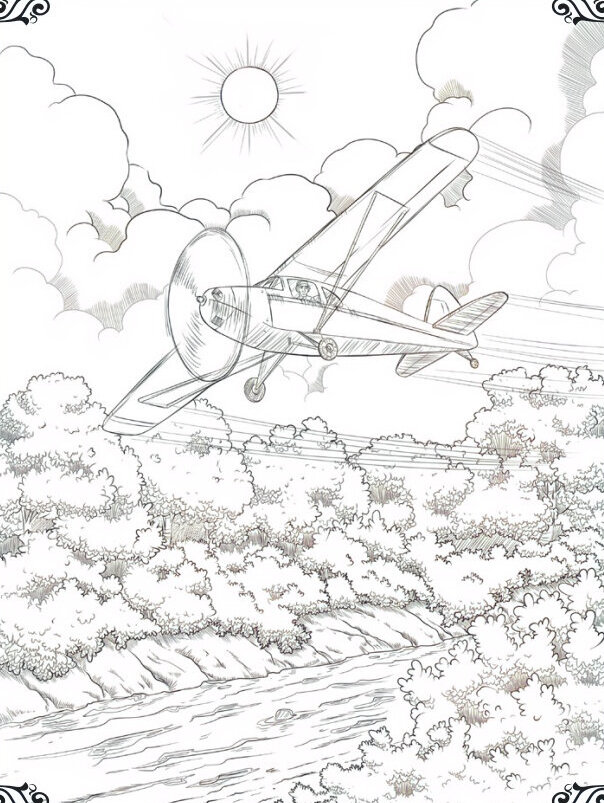 разукрашка для ваших детей, миссионер Джим Эллиот 