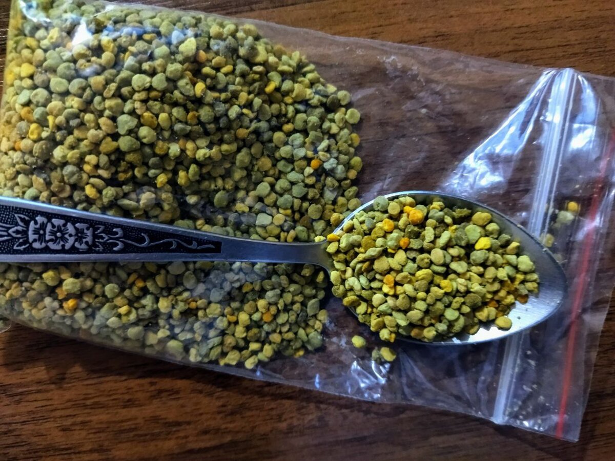 Цветочная пыльца.