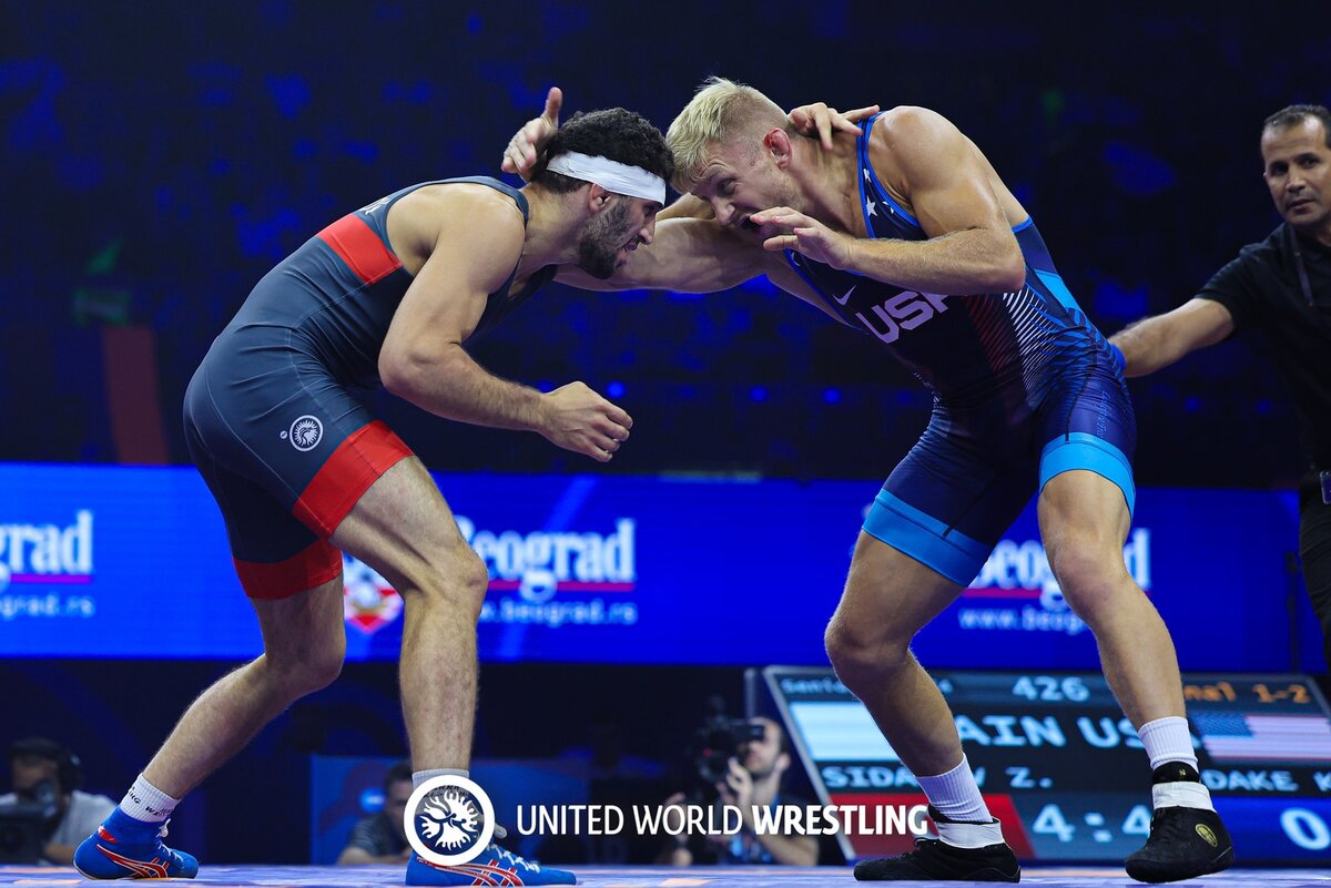 Сидаков Чемпионат мира по вольной борьбе